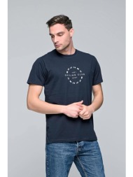 everbest t-shirt με λογότυπο sailing club - σκούρο‌‌ μπλε - 222-802