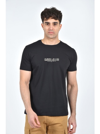 clever t-shirt με logo - μαύρο - ct24200