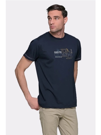 everbest t-shirt με σχέδιο california - σκούρο‌‌ μπλε 
