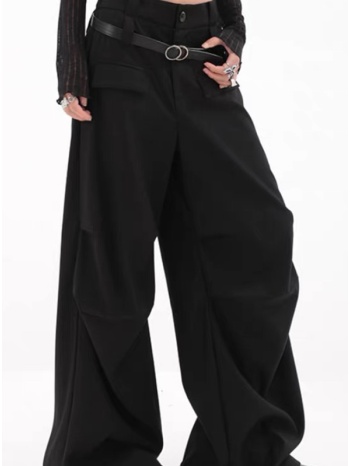 παντελόνα με αποσπώμενη ζώνη - black (μαύρο) σε προσφορά