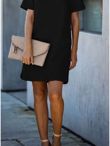 φόρεμα mini κοντομάνικο - black (μαύρο) σε προσφορά