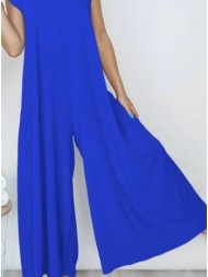 ολόσωμη φόρμα αμάνικη με άνοιγμα στην πλάτη - royal blue (ρουά))