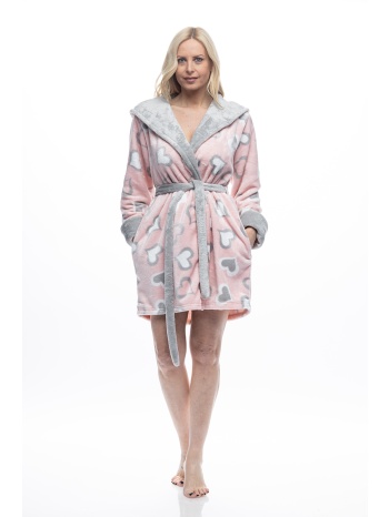 koyote γυναικεία χειμερινή ρόμπα μπουκλέ δετή με σε προσφορά