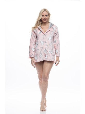 koyote γυναικεία ρόμπα πολυτελείας μπουκλέ κουμπωτή με σε προσφορά