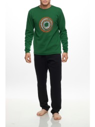 galaxy ανδρική χειμερινή πυτζάμα με τύπωμα-795-25a