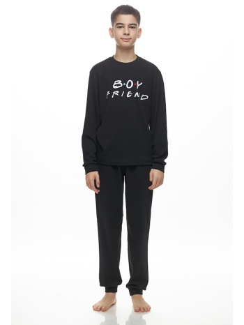 galaxy eφηβική χειμερινή βαμβακερή πυτζάμα για αγόρια σε προσφορά