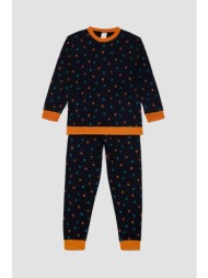 minerva βρεφική χειμερινή βαμβακερή πυτζάμα (02-03ετών)-62469-327