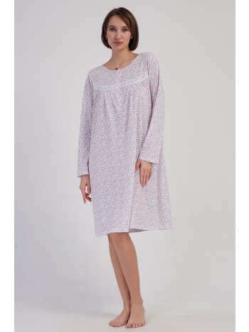 vienetta γυναικείο χειμερινό βαμβακερό νυχτικό με σε προσφορά