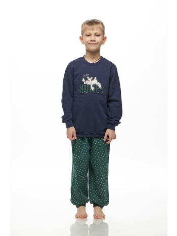 galaxy παιδική χειμερινή βαμβακερή πυτζάμα για σε προσφορά