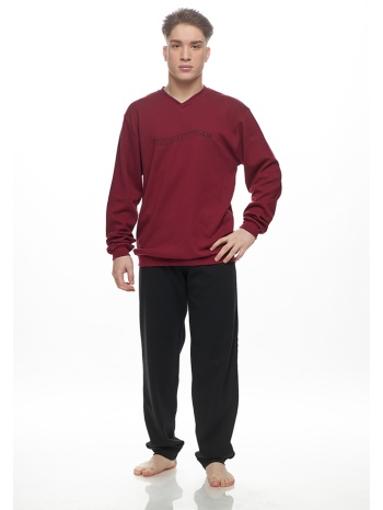 galaxy ανδρική χειμερινή πυτζάμα με v λαιμόκοψη`hypnotize` σε προσφορά