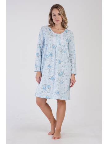 vienetta γυναικείο χειμερινό βαμβακερό νυχτικό με σε προσφορά