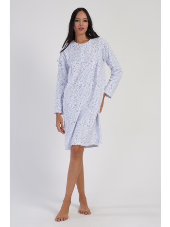 vienetta γυναικείο χειμερινό βαμβακερό νυχτικό φούτερ με σε προσφορά