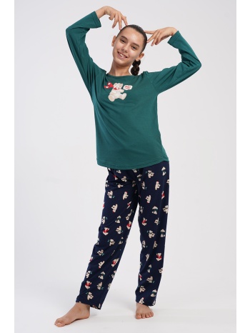 vienetta kids εφηβική χειμερινή βαμβακερή πυτζάμα για σε προσφορά