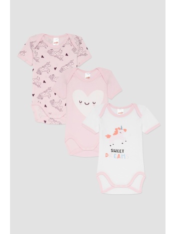 minervakia βρεφικά βαμβακερά κοντομάνικα φορμάκια για σε προσφορά