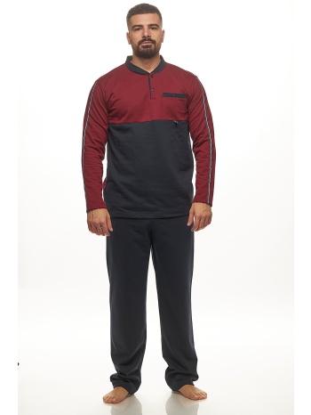 koyote ανδρική χειμερινή φούτερ πυτζάμα με πατιλέτα-κγ1308 σε προσφορά