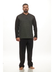 koyote ανδρική χειμερινή πυτζάμα με πατιλέτα-κγ1408