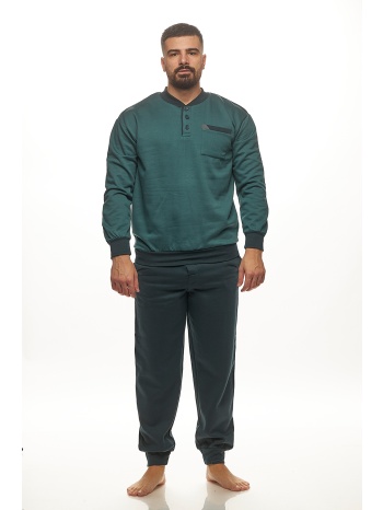 ανδρική χειμερινή φούτερ πυτζάμα με πατιλέτα-πλφ333 σε προσφορά