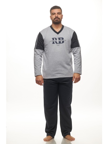 koyote ανδρική χειμερινή φούτερ πυτζάμα με v σε προσφορά