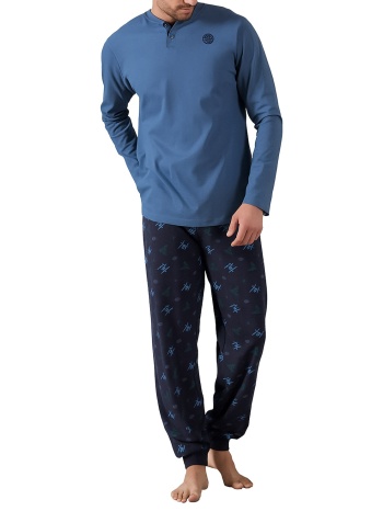 paul martin ανδρική βαμβακερή χειμερινή πυτζάμα με σε προσφορά