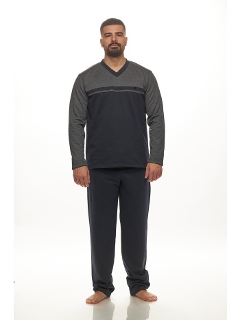 koyote ανδρική χειμερινή φούτερ πυτζάμα με v σε προσφορά