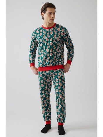 minerva ανδρική χειμερινή βαμβακερή χριστουγεννιάτικη σε προσφορά