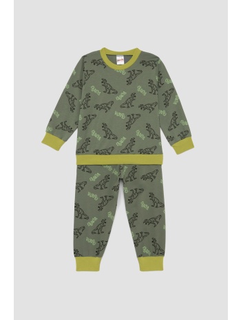 minerva βρεφική χειμερινή βαμβακερή πυτζάμα `roar` σε προσφορά