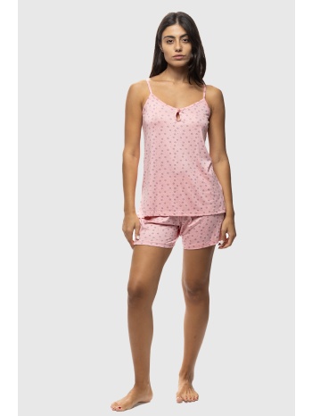 koyote γυναικεία καλοκαιρινή viscose πυτζάμα με λεπτή σε προσφορά