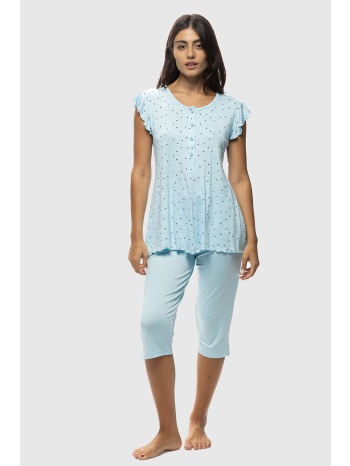 koyote γυναικεία καλοκαιρινή viscose πυτζάμα με πατιλέτα σε προσφορά