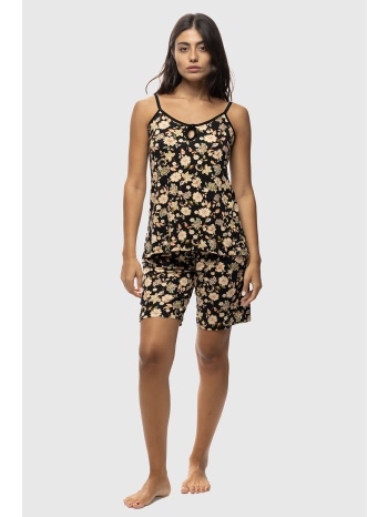 koyote γυναικεία καλοκαιρινή viscose πυτζάμα floral με σε προσφορά