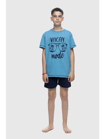 galaxy εφηβική καλοκαιρινή βαμβακερή πυτζάμα για αγόρια σε προσφορά