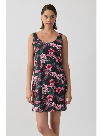 minerva γυναικείο βαμβακερό νυχτικό με φαρδιά τιράντα σε προσφορά