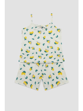 minerva παιδική καλοκαιρινή βαμβακερή πυτζάμα για κορίτσια σε προσφορά