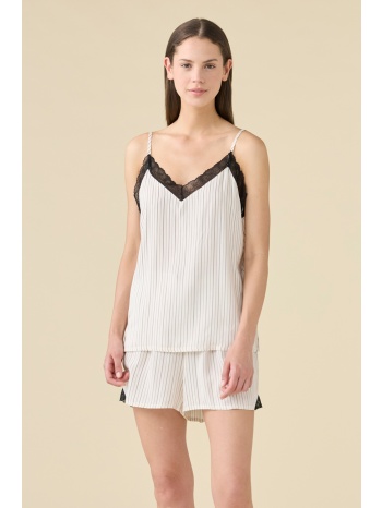 noidinotte γυναικεία καλοκαιρινή viscose πυτζάμα με λεπτή σε προσφορά