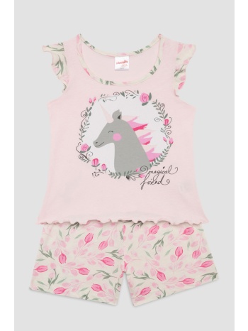 minerva εφηβική αμάνικη καλοκαιρινή βαμβακερή πυτζάμα για σε προσφορά