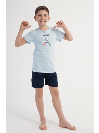 vienetta kids εφηβική καλοκαιρινή βαμβακερή πυτζάμα με σε προσφορά