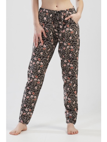vienetta γυναικείο βαμβακερό παντελόνι με σχέδιο plus size σε προσφορά