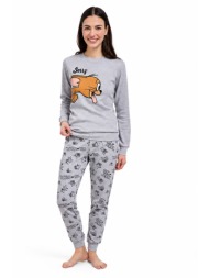 sabor γυναικεία χειμερινή πυτζάμα `tom and jerry`-wbl7897