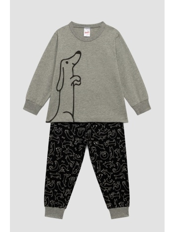 minerva unisex βρεφική χειμερινή βαμβακερή πυτζάμα σε προσφορά