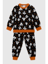 minerva unisex βρεφική χειμερινή βαμβακερή πυτζάμα `ghosts` (1-4 ετών)-62547-416