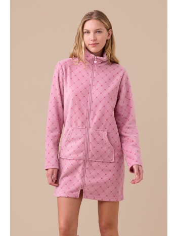 noidinotte γυναικεία ρόμπα πολυτελείας καρό fleece με σε προσφορά