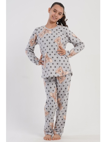 vienetta kids παιδική χειμερινή βαμβακερή πυτζάμα φούτερ με σε προσφορά