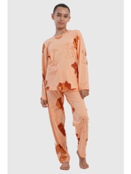 vienetta kids εφηβική χειμερινή βαμβακερή πυτζάμα `bear`-504016
