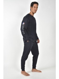 guy laroche aνδρική χειμερινή βαμβακερή πυτζάμα-gl-1.2082-226