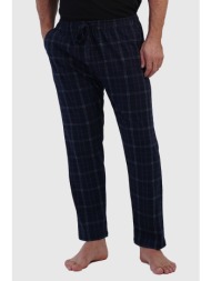 vienetta man ανδρικό βαμβακερό παντελόνι καρό plus size (1xl-4xl)-605254