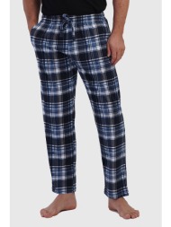 vienetta man ανδρικό βαμβακερό παντελόνι καρό plus size (1xl-4xl)-605228