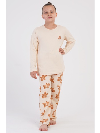 vienetta kids εφηβική χειμερινή βαμβακερή πυτζάμα για σε προσφορά