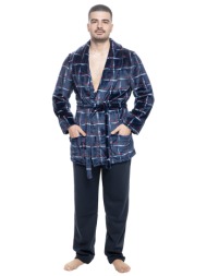 koyote ανδρική χειμερινή ρόμπα μπουκλέ δετή-κγ1311b