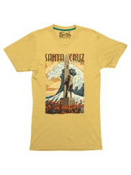 johnny brasco ανδρικό κοντομάνικο t-shirt με τύπωμα ``santa cruz`` - 056002a