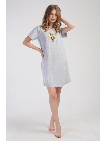 vienetta γυναικείο καλοκαιρινό νυχτικό `bees` με κοντό σε προσφορά