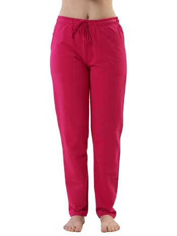 vienetta γυναικείο παντελόνι μονόχρωμο-204027b